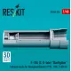 Reskit Rsu48-0506 1/48 F-104 S G-late Starfighter Exhaust Nozzle For Hasegawa/Eduard 1195 1196 1133 Kit 3d Printed