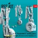 Reskit Rsu48-0546 1/48 A-10 Thunderbolt 2 Landing Gears Early Late In Flight With Wheels Set For Hobbyboss Kit 3d Printed