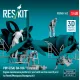 Reskit Rsf48-0162 1/48 Pby-5/5a/ Oa-10a Catalina Engine Maintenance Platform 2 Pcs With Service Crew 5 Pcs For Revell/Monogram/Hasegawa Kit 3d Printed