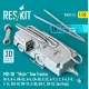 Reskit Rsk32-0023 1/32 Md-3b Mule Tow Tractor A-3 A-4 Ra-5c A-6 Ea-6b E-2c A-7 C-2 F-4 F-8 F-14 F/A-18 Ov-10 S-3b Uh-1 Ch-53 Sea King 3d Printed Model Kit