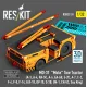 Reskit Rsk32-0024 1/32 Md-3t Mule Tow Tractor A-3 A-4 Ra-5c A-6 Ea-6b E-2c A-7 C-2 F-4 F-8 F-14 F/A-18 Ov-10 S-3b Uh-1 Ch-53 Sea King 3d Printed Model Kit