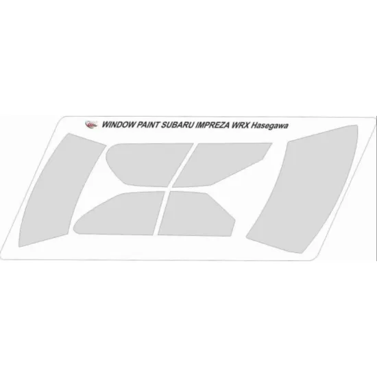 Mf-zone Sz08 1/24 Window Masks For Subaru Impreza Wrx For Hasegawa