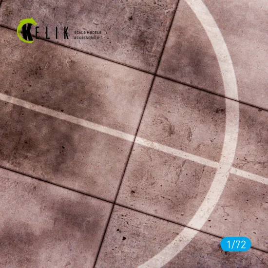Kelik Ks72098 1/72 56 Baza Lotnicza Poland Type 2 Base Acrylic 3 Mm 280x180mm