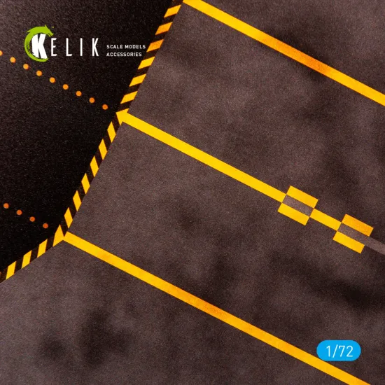 Kelik Ks72101 1/72 Leeuwarden Airbase Netherlands Base Acrylic 3 Mm 280 X 180 Mm