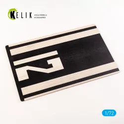 Kelik Ks72102 1/72 Isla De Saba Juancho E Yrausquin-airport 3 Mm 280 X 180 Mm