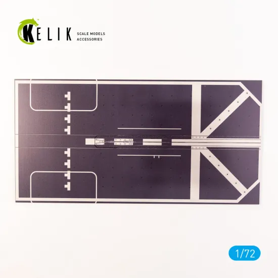 Kelik Ks72104 1/72 Mogami-class Frigate Deck Full Version Acrylic 3mm 180x357mm