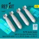 Reskit Rs32-0535 1/32 Bl755 Cluster Bombs 4pcs Alpfa Jet Buccaneer Bae Hawk Fiat G91 Jaguar Harrier Hunter F-4 F-5 Mb-339 Tornado J-22 Mig-27 3d Printed