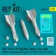 Reskit Rs32-0540 1/32 Gbu-15v1 2/B Big Wing Bombs 2 Pcs With An/Axq-14 Data Link Pod 1 Pcs F-4 F-15e F-16i F-111 B-52 3d Printed