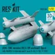 Reskit Rs32-0544 1/32 Agm-130c Missiles Blu-109 Warhead 2pcs With An/Axq-14 Data Link Pod 1pcs F-16i F-15e F-111f 3d Printed