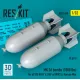 Reskit Rs32-0548 1/32 Mk36 Bombs 1000 Lbs For All Us Navy Raf Of Ww2 Korean War 2 Pcs 3d Printed