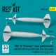 Reskit Rs32-0575 1/32 Gbu-10 Paveway I Laser Guided Bombs With Bsu-37/B Fin And Bsu-3a/B Wing Slow Speed 2 Pcs F-4d/E F-111 A-6a A-7e 3d Printed