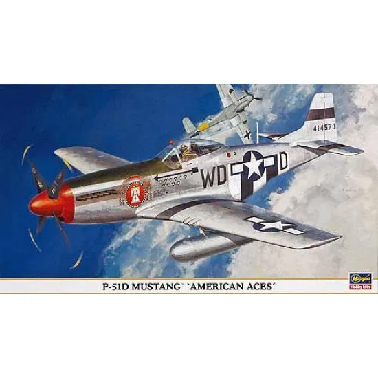 P-51D Mustang American Aces 1/48 Hasegawa 09779