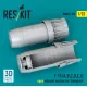 Reskit Rsu32-0151 1/32 F-15 A B C D E J Open Exhaust Nozzles For Tamiya Kit 3d Printed