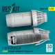 Reskit Rsu32-0152 1/32 F-15 A B C D E J Closed Exhaust Nozzles For Tamiya Kit 3d Printed