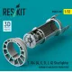 Reskit Rsu32-0207 1/32 F-104 A C D J G Starfighter Exhaust Nozzle For Italeri Kit 3d Printed