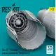 Reskit Rsu32-0209 1/32 Su-27 Flanker Exhaust Nozzles For Trumpeter Kit 3d Printed