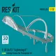 Reskit Rsu32-0226 1/32 F-35 A/C Lightning 2 Open Canopy Frame For Trumpeter Kit 3d Printed