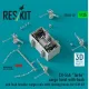 Reskit Rsu35-0038 1/35 Ch-54a Tarhe Cargo Hoist With Hook And Load Leveller Cargo Reels With Lashing Hooks For Icm Kit 3d Printed