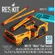 Reskit Rsk72-0022 1/72 Md-3t Mule Tow Tractor A-3 A-4 Ra-5c A-6 Ea-6b E-2c A-7 C-2 F-4 F-8 F-14 F/A-18 Ov-10 S-3b Uh-1 Ch-53 Sea King 3d Printed Model Kit