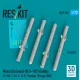Reskit Rs72-0507 1/72 Matra Durandal Blu-107 Bombs 4pcs F-15e F-16 F-111e Tornado Mirage 2000 3d Printed