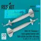 Reskit Rs72-0521 1/72 Gbu-10 Paveway 1 Laser Guided Bombs With Bsu-4/B Fin And Bsu-3/B Wing 2pcs F-4d/E F-111 A-6a A-7e 3d Printed