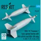 Reskit Rs72-0521 1/72 Gbu-10 Paveway 1 Laser Guided Bombs With Bsu-4/B Fin And Bsu-3/B Wing 2pcs F-4d/E F-111 A-6a A-7e 3d Printed