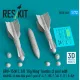 Reskit Rs72-0540 1/72 Gbu-15 V 1 2/B Big Wing Bombs 2 Pcs With An/Axq-14 Data Link Pod 1 Pcs F-4 F-15e F-16i F-111 B-52 3d Printed