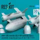 Reskit Rs72-0544 1/72 Agm-130c Missiles Blu-109 Warhead 2 Pcs With An/Axq-14 Data Link Pod 1 Pcs F-16i F-15e F-111f 3d Printed