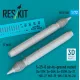 Reskit Rs72-0558 1/72 S-25-o Air-to-ground Rocket 2 Pcs Su-17m Su-24m Su-25sm Su-27 Mig-27 Mig-29 Yak-130 Mi-24 3d Printed