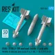 Reskit Rs72-0564 1/72 Egbu-15 Blu-109 Warhead Bombs 2 Pcs With An/Axq-14 Data Link Pod 1 Pcs F-4 F-15e F-16i F-111 B-52 3d Printed