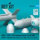 Reskit Rs72-0564 1/72 Egbu-15 Blu-109 Warhead Bombs 2 Pcs With An/Axq-14 Data Link Pod 1 Pcs F-4 F-15e F-16i F-111 B-52 3d Printed
