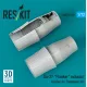 Reskit Rsu72-0119 1/72 Su-27 Flanker Exhaust Nozzles For Trumpeter Kit 3d Printed