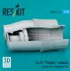 Reskit Rsu72-0119 1/72 Su-27 Flanker Exhaust Nozzles For Trumpeter Kit 3d Printed