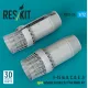 Reskit Rsu72-0234 1/72 F-15 A B C D E J Open Exhaust Nozzles For Fine Molds Kit 3d Printed