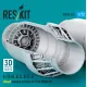 Reskit Rsu72-0237 1/72 F-15 A B C D E J Closed Exhaust Nozzles For Fine Molds Kit 3d Printed