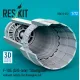 Reskit Rsu72-0312 1/72 F-104 S/G-late Starfighter Exhaust Nozzle For Hasegawa Kit 3d Printed