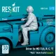 Reskit Rsf72-0083 1/72 Driver For Md-3 A B C T Mule Deck Tractor Scene 1 1 Pcs 3d Printed