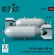 Reskit Rs24-0012 1/24 An-m64 Bombs 500 Lbs For All Usaf Raf Of Ww2 Korean War 2 Pcs 3d Printed