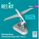 Reskit Rsk16-0001 1/16 Ukrainian Recon Unmanned Aerial Vehicle Uav Shark-d 3d Printed