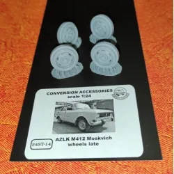 Start-43 St14 1/24 Azlk M412 Moskvich Wheels Late
