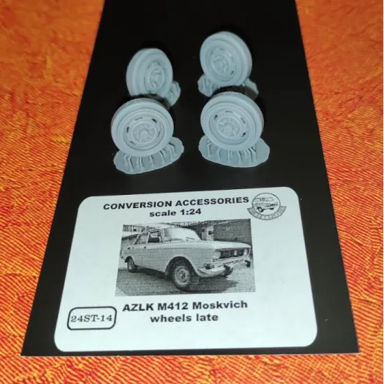Start-43 St14 1/24 Azlk M412 Moskvich Wheels Late