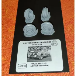 Start-43 St16 1/24 Vaz Lada 2101 Rally Wheels Wide