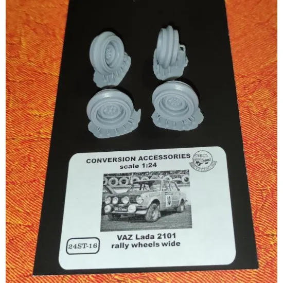 Start-43 St16 1/24 Vaz Lada 2101 Rally Wheels Wide