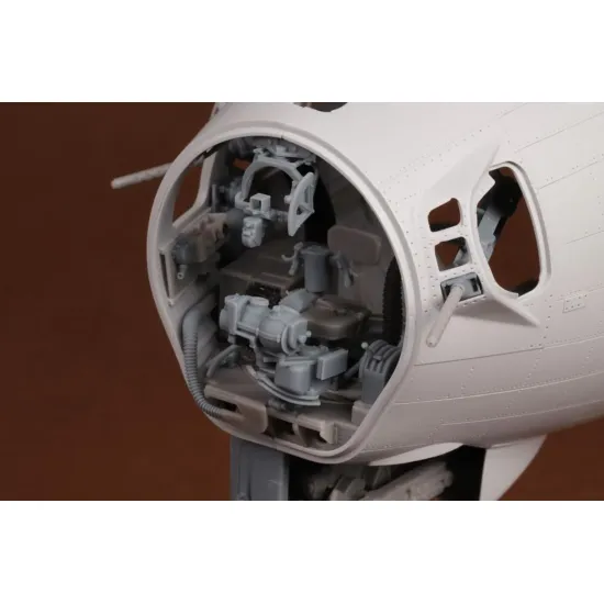 Sbs Rf-32001 1/32 B-17g Bombardier Position Chin Turret Interior Upgrade Set