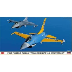 F-16C Fighting Falcon Texas Ang 111FS 90th Anniversary 1/48 Hasegawa 09811