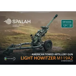 Spalah 25335 1/35 Scale Model Howitzer M119a2 Resin Model