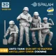 Spalah 25735 1/35 Set Of Figures Anti-tank Gun Mt-12 Rapira Artillery Crew