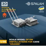 Spalah 26035 1/35 Scale Model Ew Installations For Cars Kraken Resin Model