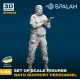Spalah 26235 1/35 Set Of Figures Nato Support Personel 3d Printed