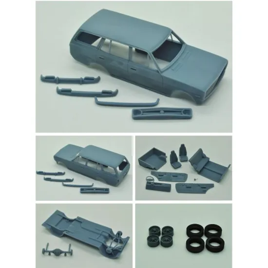 Diolex Dp24004 1/24 3d Print Not Cast Datsun 1200 Wagon Kit 159mm Resin Kit